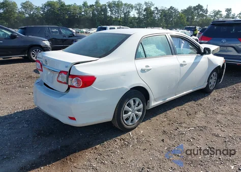 2011 Toyota Corolla S/Le from USA, damaged, VIN JTDBU4EE2BJ095229